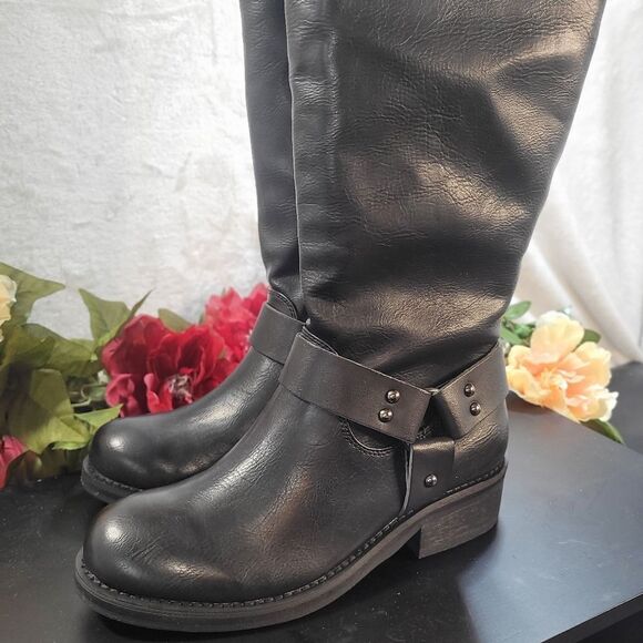 NIB Very Volatile Meridee Black Calf Height Boot - Picture 11 of 13